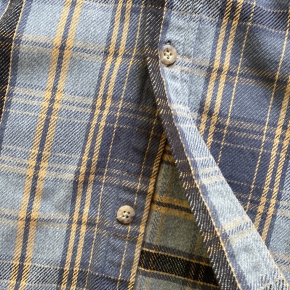 Carhartt Vintage Worn Men’s Flannel Button Down Shirt size Large - Picture 4 of 16